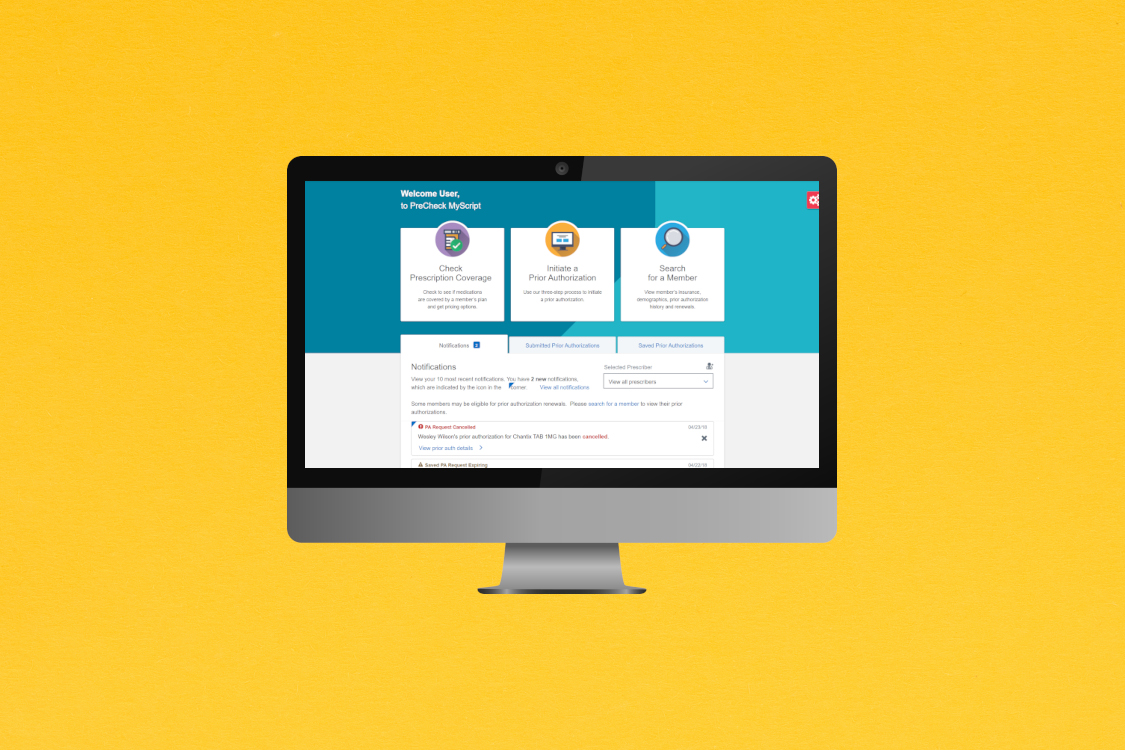 Hero image for case study narrative for PreCheck MyScript.